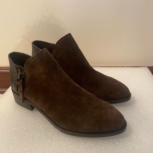 Very Volatile Los Angeles suede and leather NIB